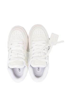 sneakers in pelle bianco OFF WHITE KIDS | OBIA011F25LEA0020149